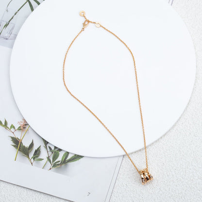 [OAK JURI]SERPENTI PINK GOLD NECKLACE DIAMOND