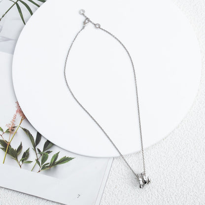 [OAK JURI]SERPENTI SILVER NECKLACE DIAMOND