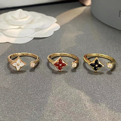 [OAK JURI]STAR 1 DIAMOND OPEN RING