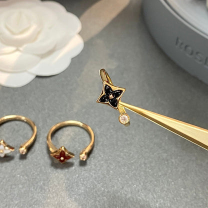[OAK JURI]STAR 1 DIAMOND OPEN RING
