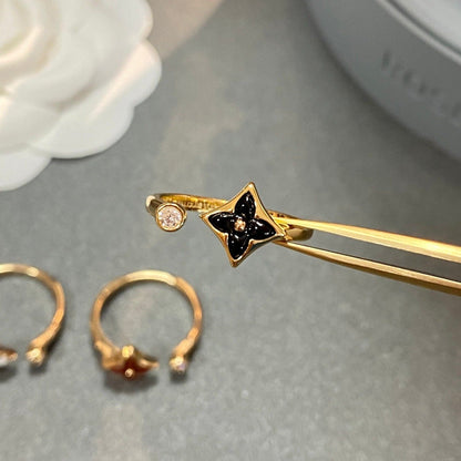 [OAK JURI]STAR 1 DIAMOND OPEN RING