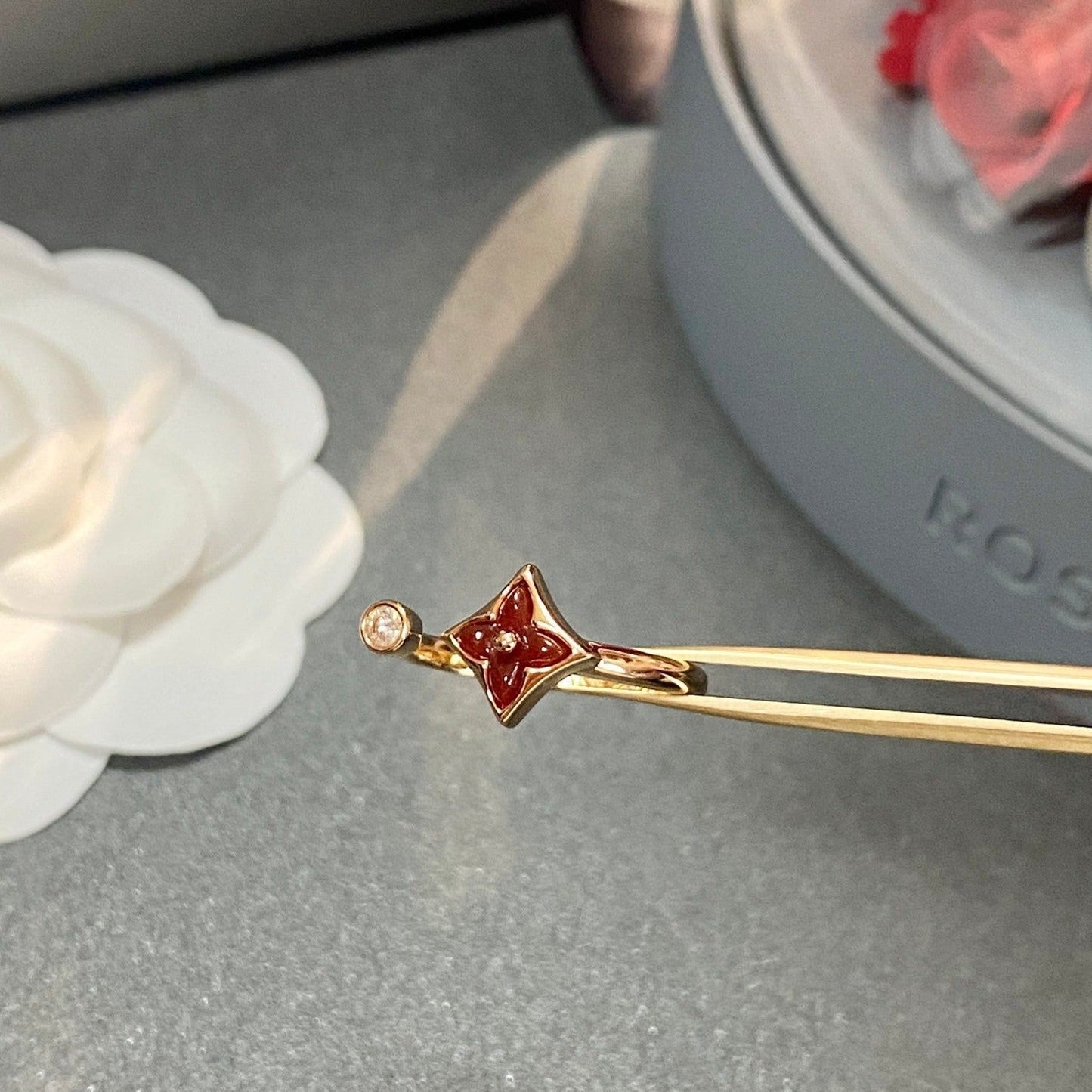 [OAK JURI]STAR 1 DIAMOND OPEN RING