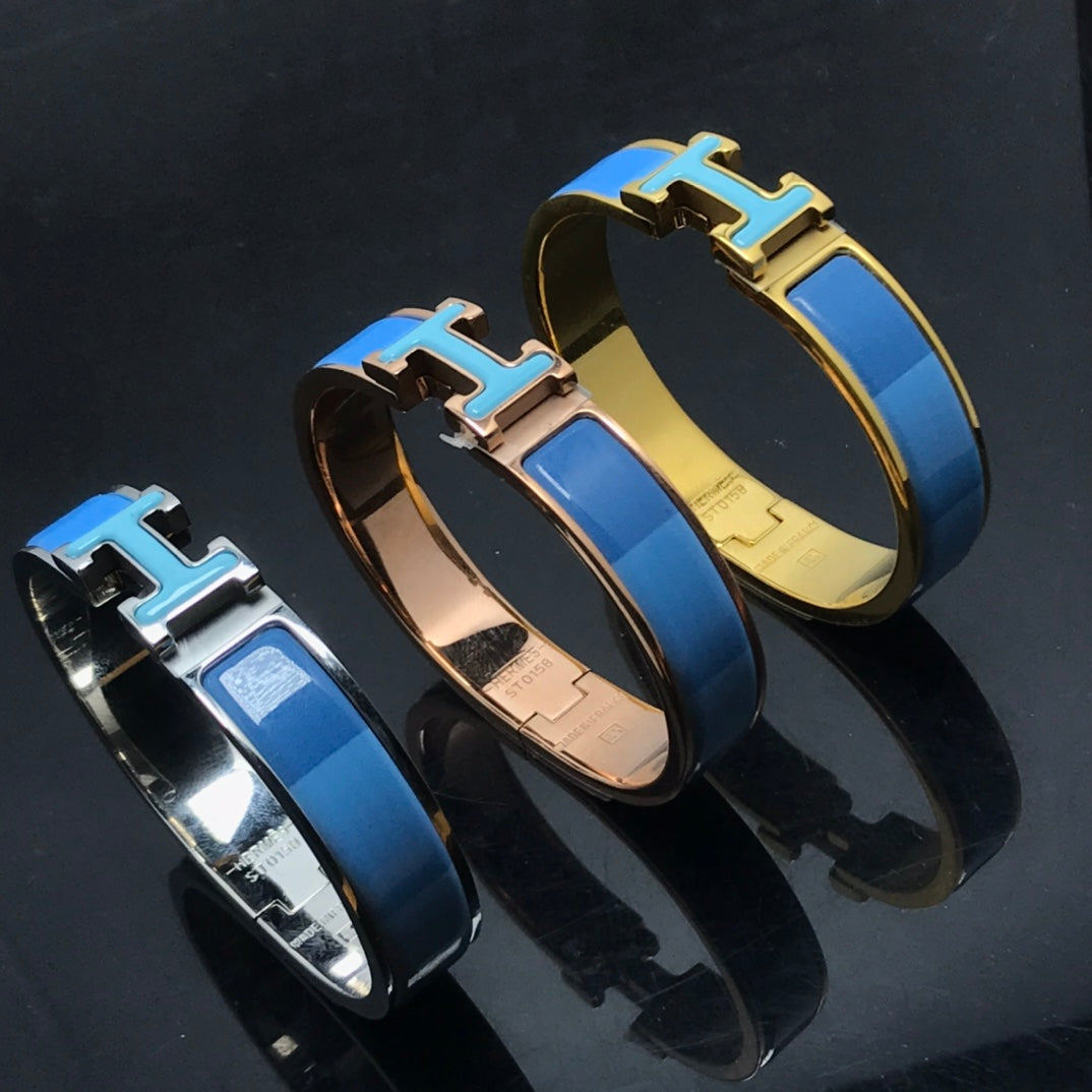 [OAK JURI]H BRACELET BLUE RAINBOW CERAMIC