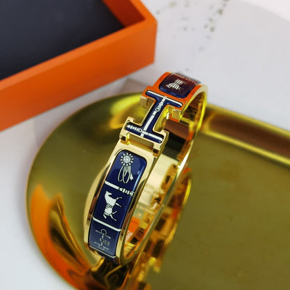 [OAK JURI]H COUVERTURES DARK BLUE BRACELET