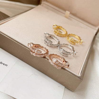 [OAK JURI]SERPENTI EARRINGS DIAMOND