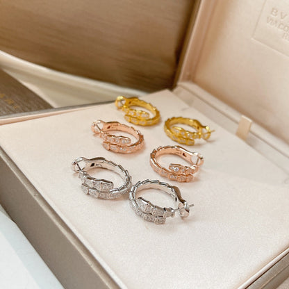 [OAK JURI]SERPENTI EARRINGS DIAMOND