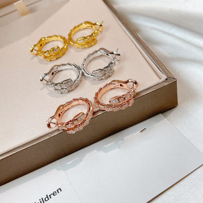 [OAK JURI]SERPENTI EARRINGS DIAMOND