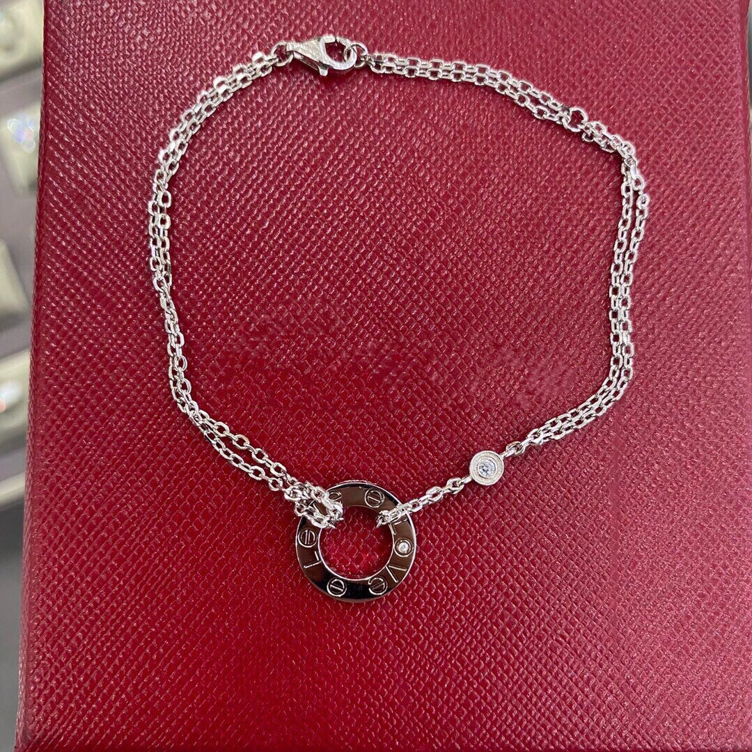 [OAK JURI]LOVE BRACELET 2 DIAMOND