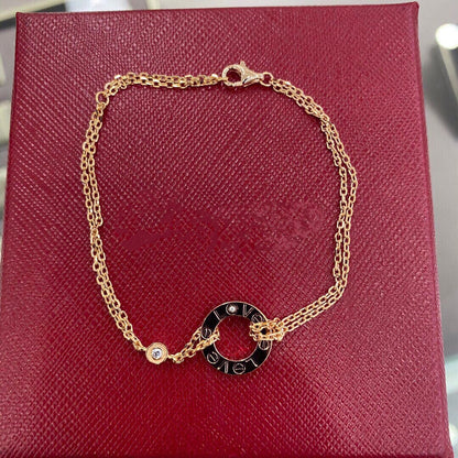 [OAK JURI]LOVE BRACELET 2 DIAMOND