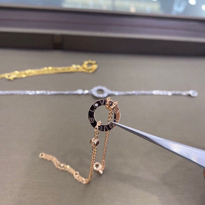 [OAK JURI]LOVE BRACELET 2 DIAMOND