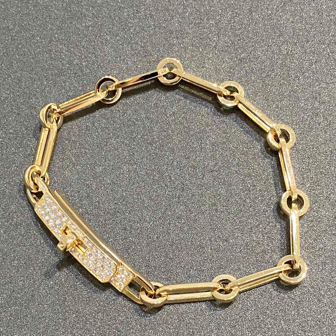 [OAK JURI]CHAINE BRACELET SMALL MODEL DIAMOND