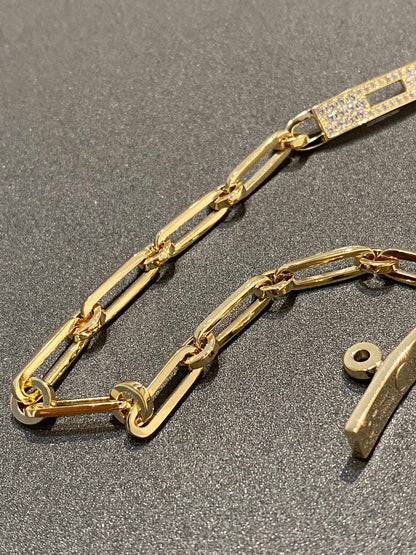 [OAK JURI]CHAINE BRACELET SMALL MODEL DIAMOND