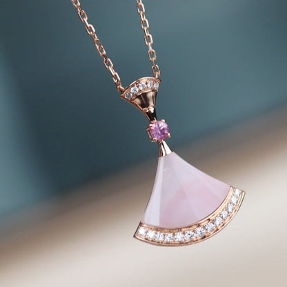 [OAK JURI]DREAM NECKLACE PINK MOP DIAMOND