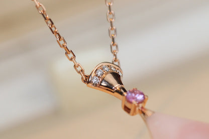 [OAK JURI]DREAM NECKLACE PINK MOP DIAMOND