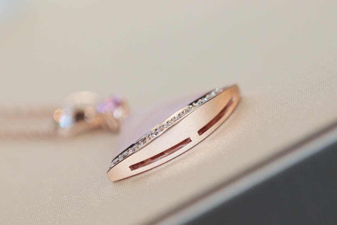 [OAK JURI]DREAM NECKLACE PINK MOP DIAMOND