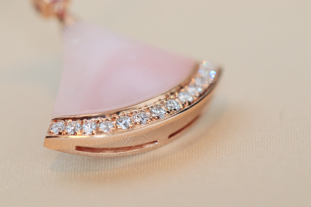 [OAK JURI]DREAM NECKLACE PINK MOP DIAMOND