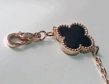 [OAK JURI]CLOVER 5 MOTIFS MULTICOLOR  BRACELET