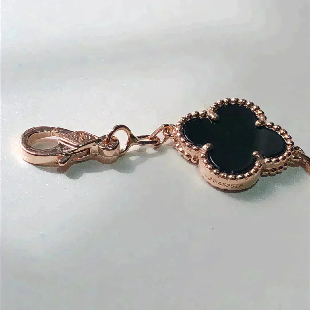 [OAK JURI]CLOVER 5 MOTIFS MULTICOLOR BRACELET