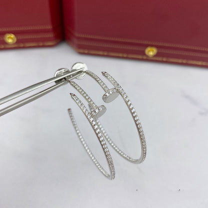 [OAK JURI]JUSTE EARRINGS FULL DIAMONDS 1.8MM