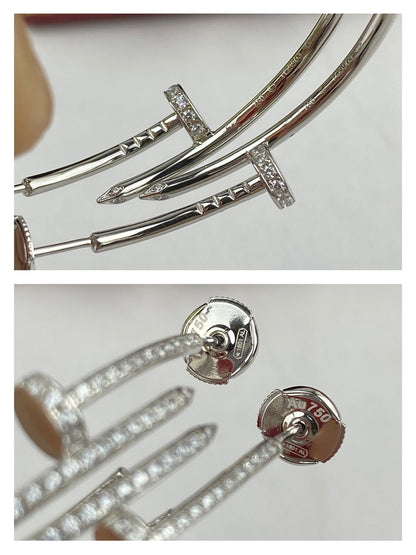 [OAK JURI]JUSTE EARRINGS FULL DIAMONDS 1.8MM