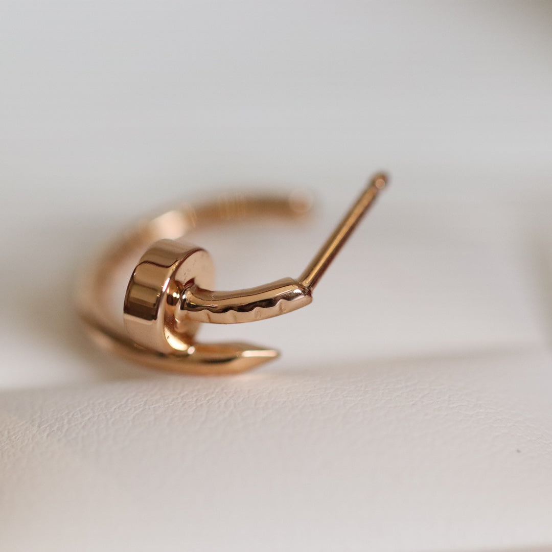 [OAK JURI]JUSTE EARRINGS PINK GOLD