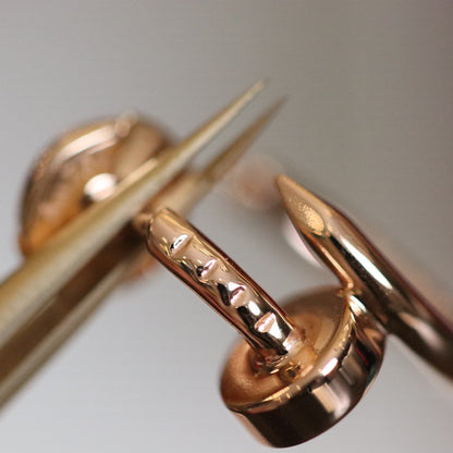 [OAK JURI]JUSTE EARRINGS PINK GOLD