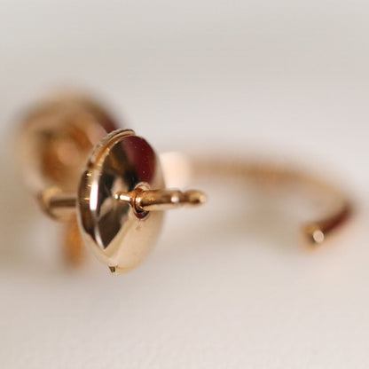[OAK JURI]JUSTE EARRINGS PINK GOLD