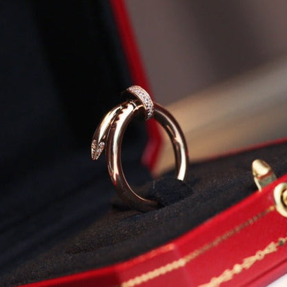 [OAK JURI]JUSTE RING 2.65MM PINK GOLD DIAMOND