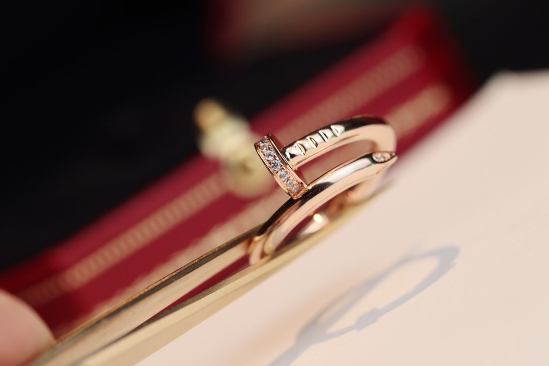 [OAK JURI]JUSTE RING 2.65MM PINK GOLD DIAMOND