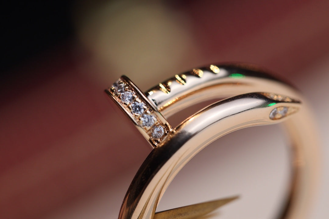 [OAK JURI]JUSTE RING 2.65MM PINK GOLD DIAMOND