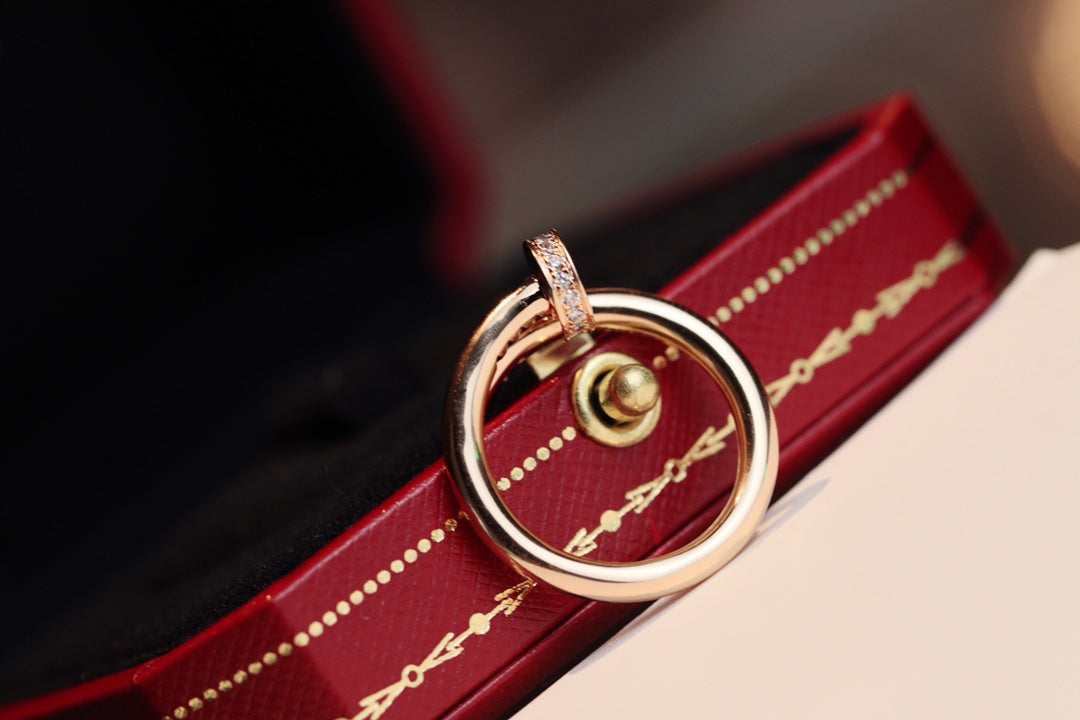[OAK JURI]JUSTE RING 2.65MM PINK GOLD DIAMOND