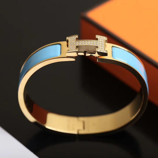 [OAK JURI]H CLOUD BLUE BRACELET GOLD DIAMOND