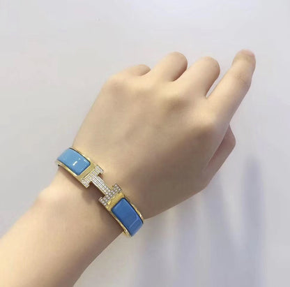 [OAK JURI]H CLOUD BLUE BRACELET GOLD DIAMOND