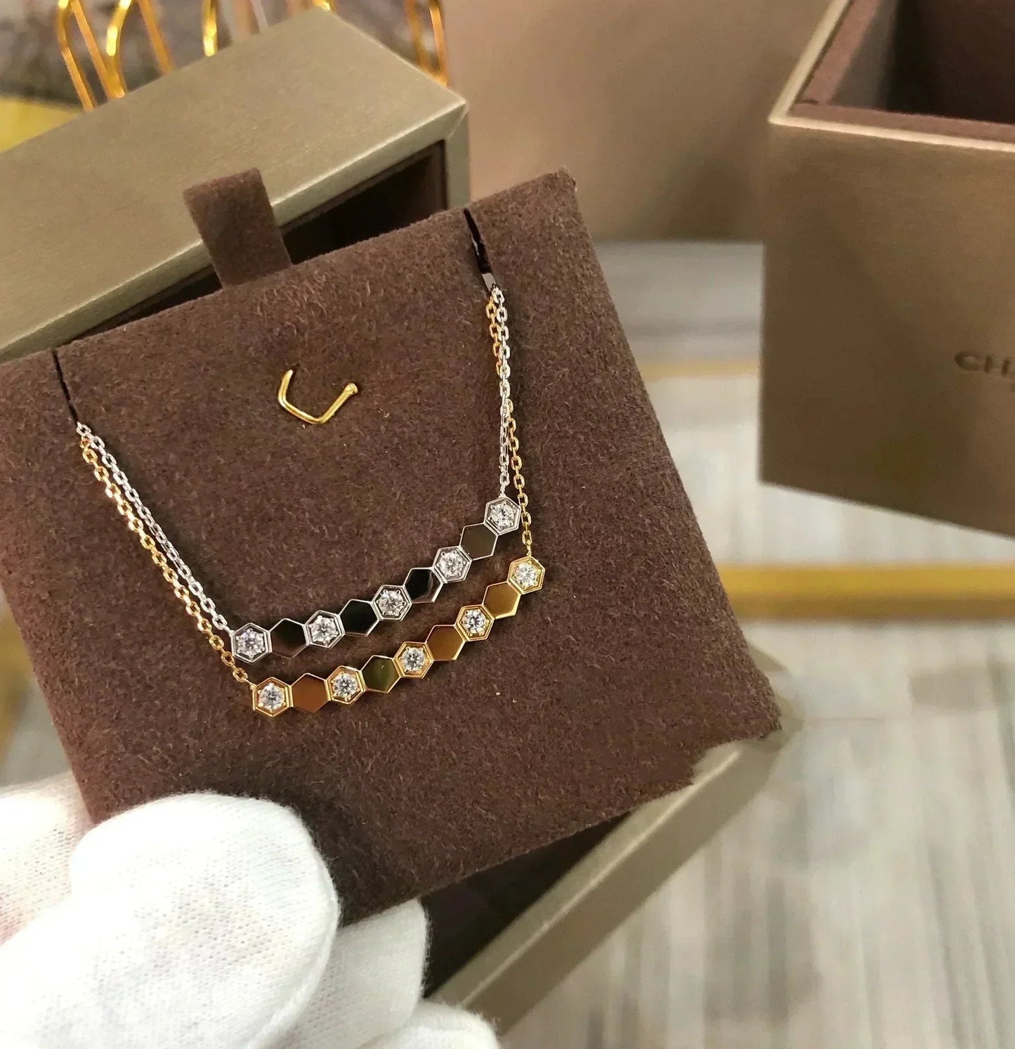 [OAK JURI]BEE LOVE NECKLACE DIAMOND