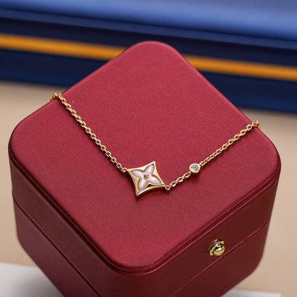 [OAK JURI]STAR 1 DIAMOND PINK GOLD BRACELET