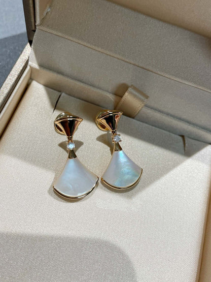 [OAK JURI]DREAM MOP 1 DIAMOND EARRINGS