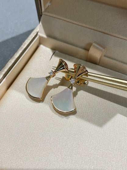 [OAK JURI]DREAM MOP 1 DIAMOND EARRINGS