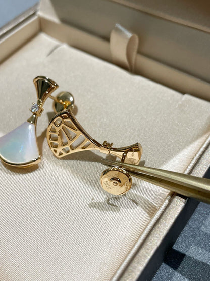 [OAK JURI]DREAM MOP 1 DIAMOND EARRINGS