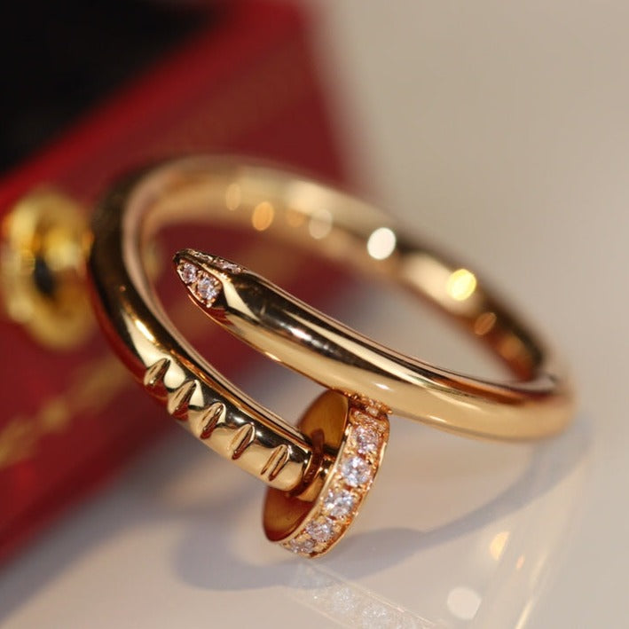 [OAK JURI]JUSTE RING 2.65MM GOLD DIAMOND