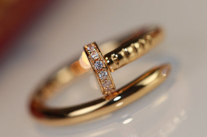 [OAK JURI]JUSTE RING 2.65MM GOLD DIAMOND
