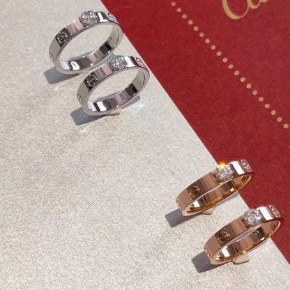 [OAK JURI]LOVE RING 3.6MM 1 BIG DIAMOND