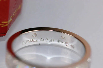 [OAK JURI]LOVE RING 3.6MM DIAMOND PAVED
