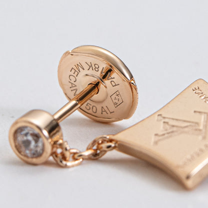 [OAK JURI]STAR DIAMONDS EARRINGS GOLD