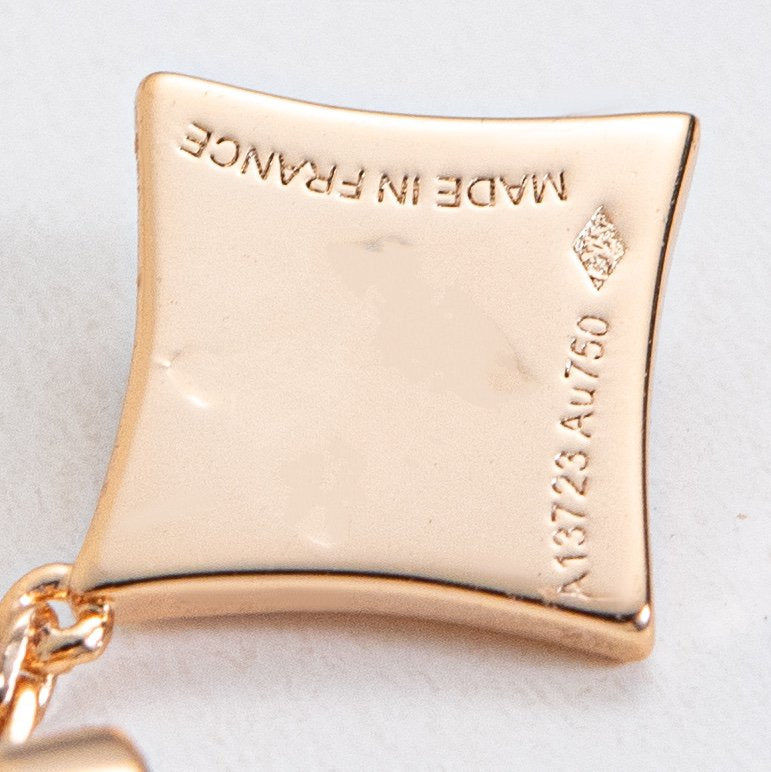 [OAK JURI]STAR DIAMONDS EARRINGS GOLD