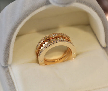 [OAK JURI]ZERO 1 GOLD DIAMOND RING