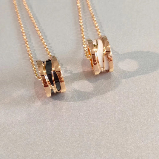 [OAK JURI]ZERO 1 NECKLACE PINK GOLD