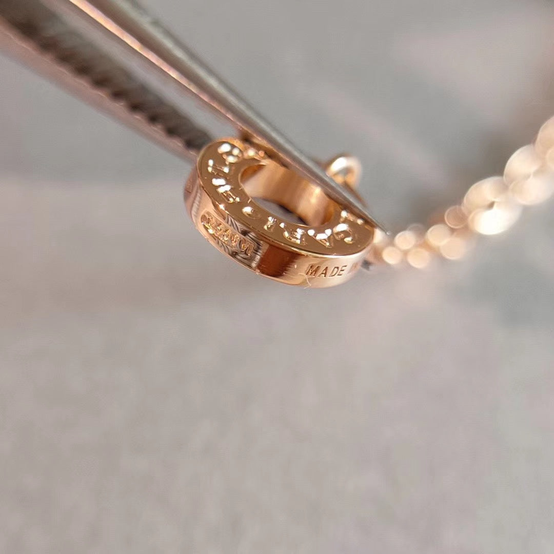 [OAK JURI]ZERO 1 NECKLACE PINK GOLD