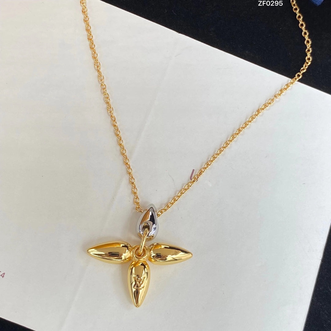 [OAK JURI]LOUISETTE PEDANT GOLD NECKLACE