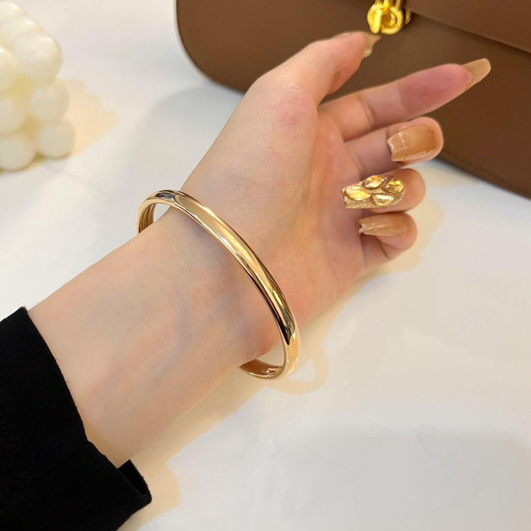 [OAK JURI]PANTHERE GOLD DIAMOND OPEN BRACELET