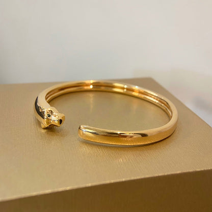 [OAK JURI]PANTHERE GOLD OPEN BRACELET